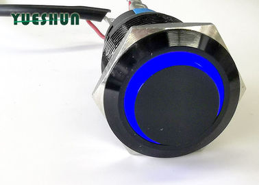 Metalowy przełącznik wciskany LED podświetlany, samochodowy przycisk LED On Off Switch