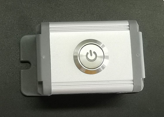 Odporny na kurz CE 16mm Ip67 Podświetlany przełącznik chwilowy do montażu na panelu