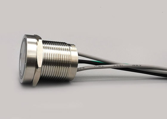 Piezoelektryczny przełącznik wandaloodporny ze stali nierdzewnej 1NO