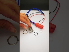 20A prąd o dużym natężeniu ip67 Marine 316 przełącznik wciskany ze stali nierdzewnej