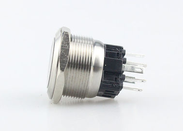 Symbol pierścienia Przełącznik zatrzaskowy LED 25 mm Otwór montażowy Dostępny na zamówienie