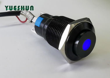Przełącznik przyciskowy 16 mm typu kropkowego Podświetlony diodą LED, przycisk zatrzaskowy LED