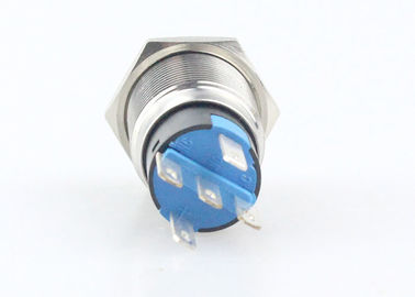 Metalowy przełącznik wciskany LED typu kropkowego, 5-pinowy przełącznik wciskany lekki