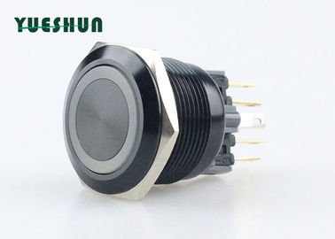 Pierścień świetlny LED Aluminiowy przełącznik przyciskowy 22 mm Trwały do ​​długotrwałego naciśnięcia