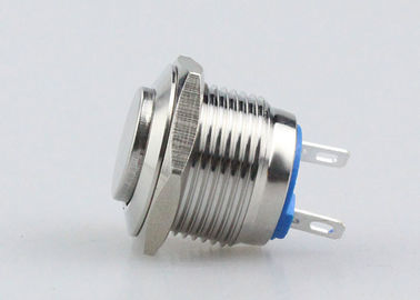 Przełącznik przyciskowy ze stali nierdzewnej o wysokiej głowicy 16 mm Wodoodporny Łatwa instalacja
