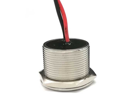 Ip68 Srebrny piezoelektryczny przełącznik dotykowy 25 mm chwilowy do dzwonka do drzwi